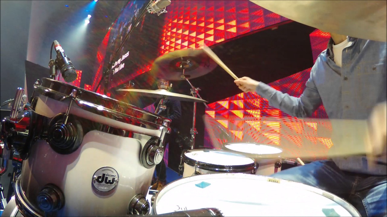 New Creation Church - Drum Cam | 25 Jun 2017 | 4th service