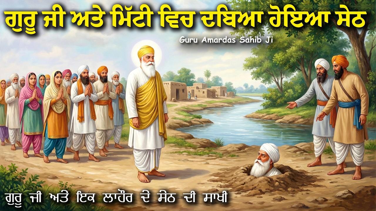 ਗੁਰੂ ਜੀ ਅਤੇ ਮਿੱਟੀ ਵਿਚ ਦਬਿਆ ਹੋਇਆ ਸੇਠ  | Guru Amardas Ji Itihas | Ikk Rang