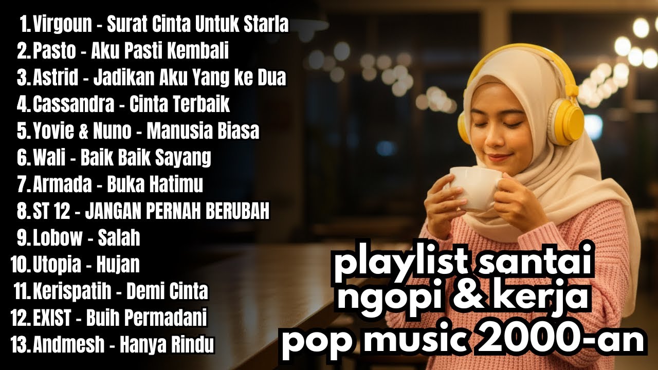 Lagu Cafe Santai Enak di Dengar - Akustik Terbaik 2026