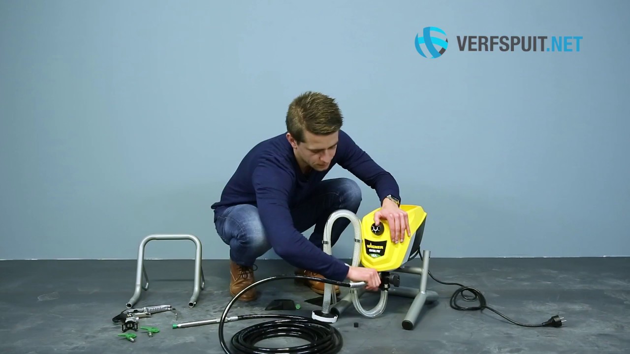 Prepareren en spuiten met de Wagner HEA Control Pro 250 Verfspuit