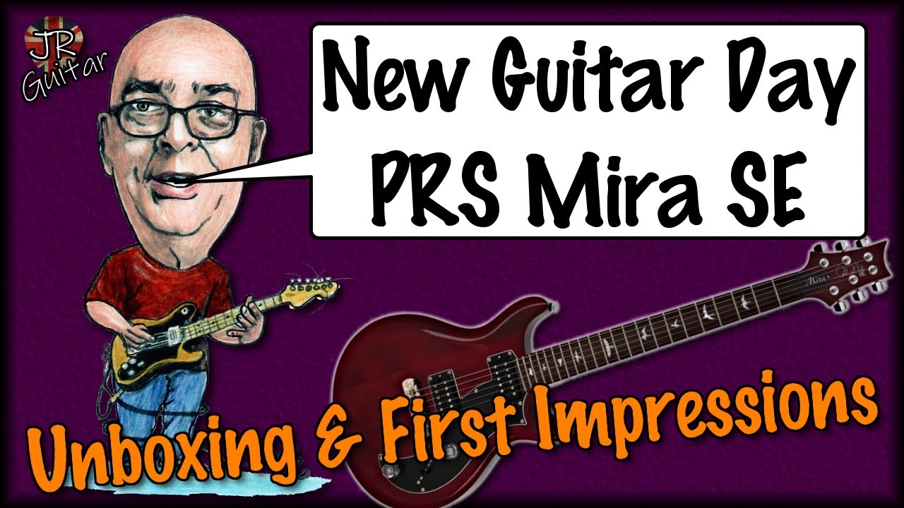 New Guitar Day! PRS Mira Unboxing & First Impressions