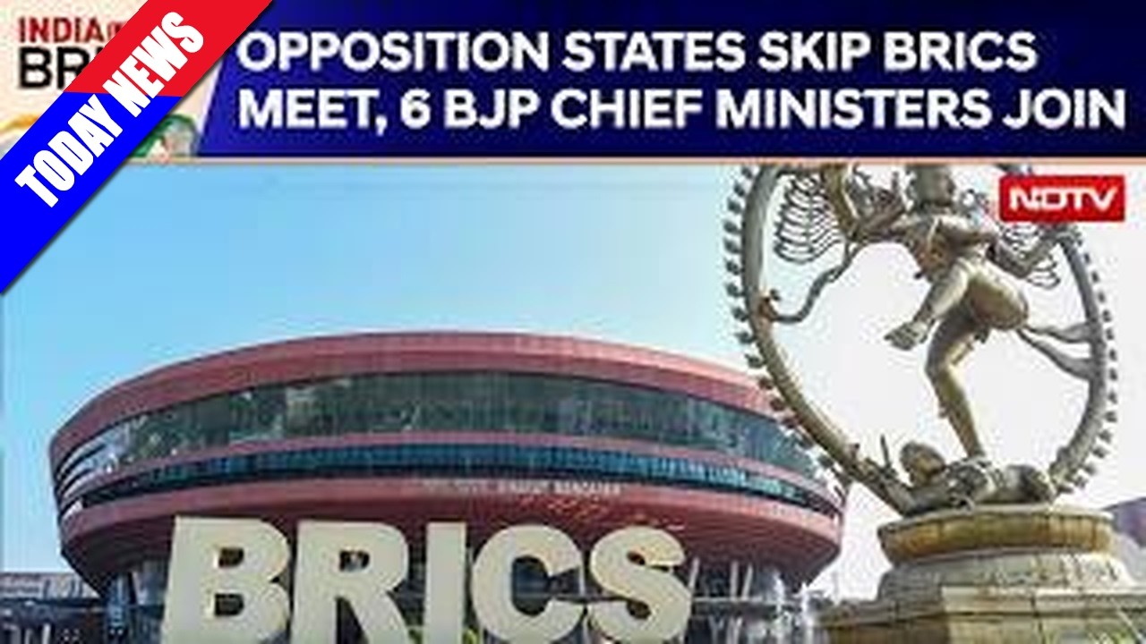Opposition Leaders Skip BRICS Meet as Six BJP Chief Ministers Show Up