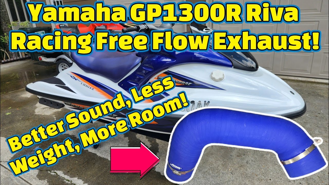 Выхлопная система GP1300R Riva Racing 2003 года | Установка выхлопной системы Free Flow!