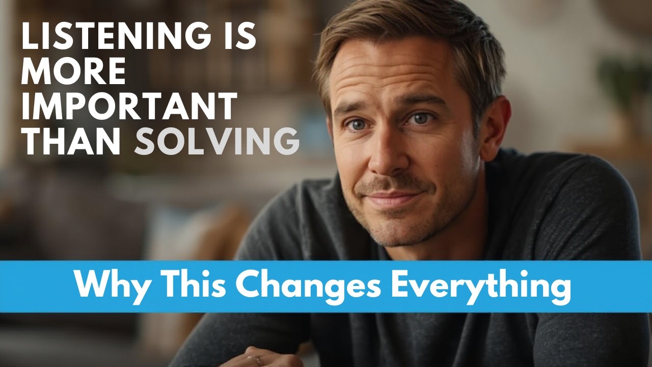 Why Listening to Your Wife is More Important Than Solving Her Problems