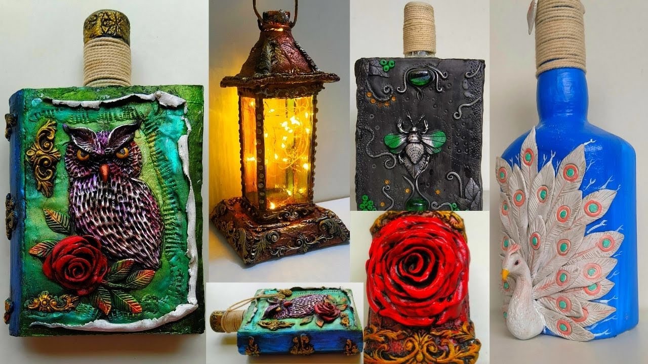 5 Unique Bottle Craft Idea for Beginners