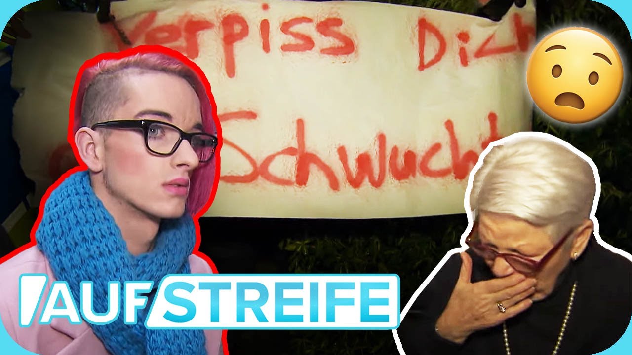 "Verpiss' dich du Schwuchtel!" 😠​ ​Von wem wird der junge Mann so bedroht? 😧 | Auf Streife | SAT.1