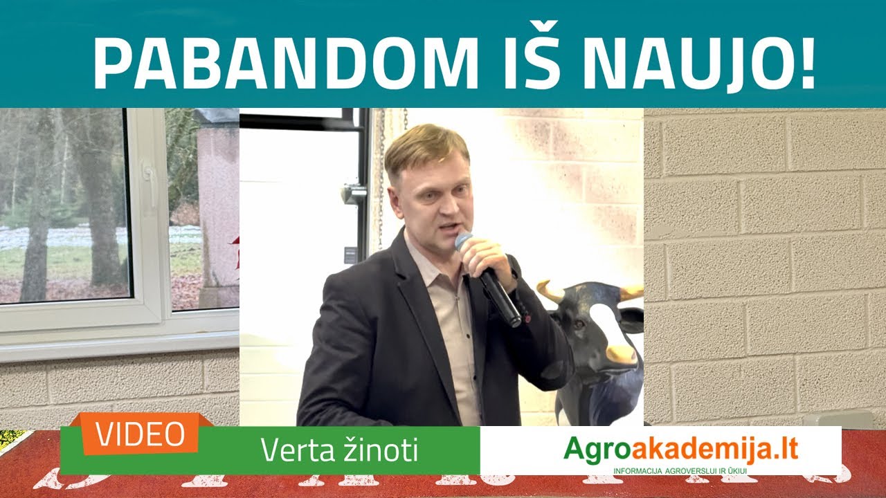 Nuo pa&scaron;arų iki ver&scaron;elio: kaip užtikrinti sėkmingą reprodukciją?