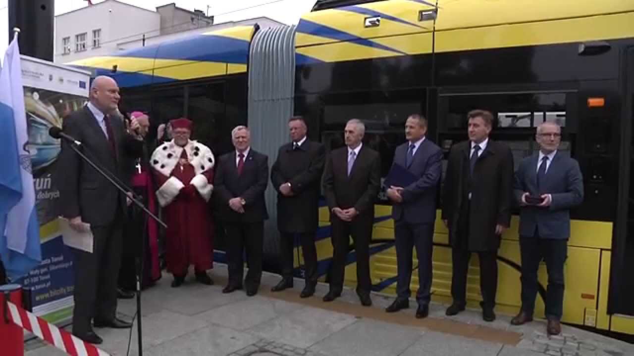 Pierwszy przejazd nowego tramwaju