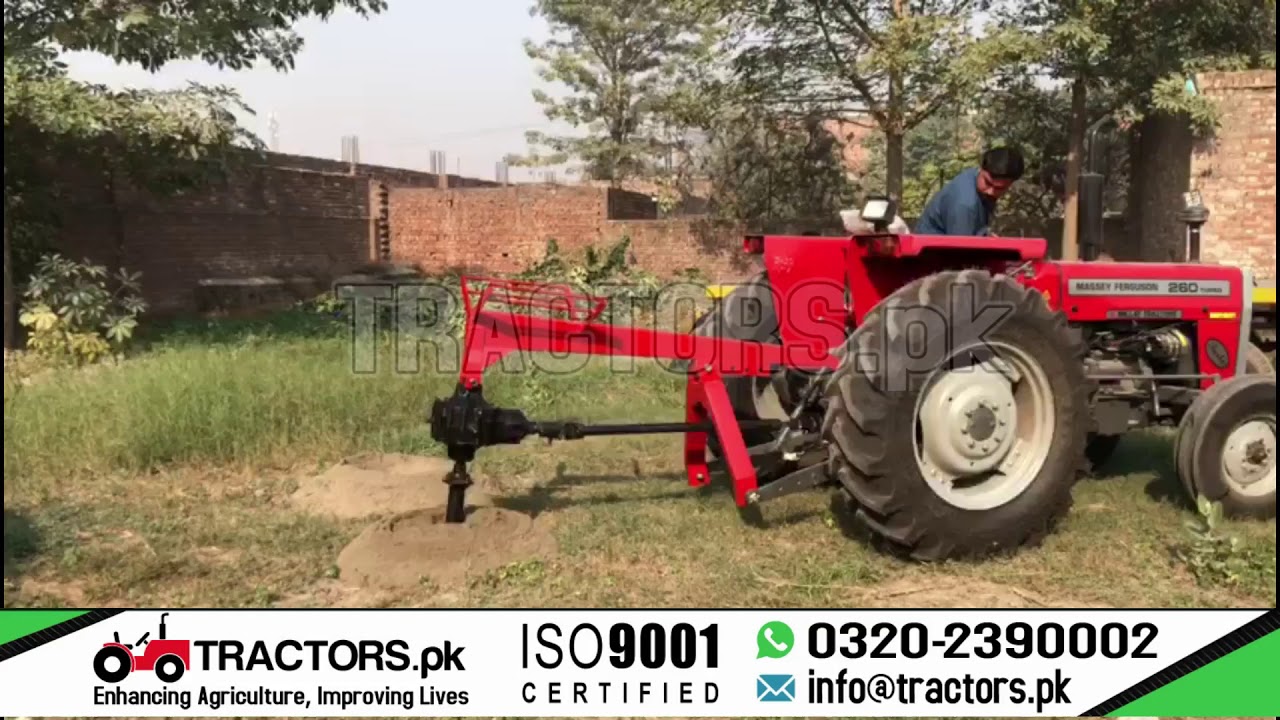 Tractor Post Hole Digger - Tractors.pk
