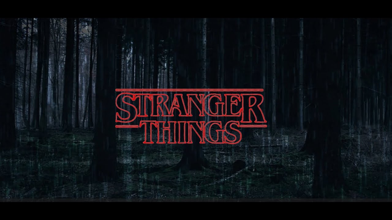 Rainy Night in Hawkins - Stranger Things Music & Ambience for Sleeping