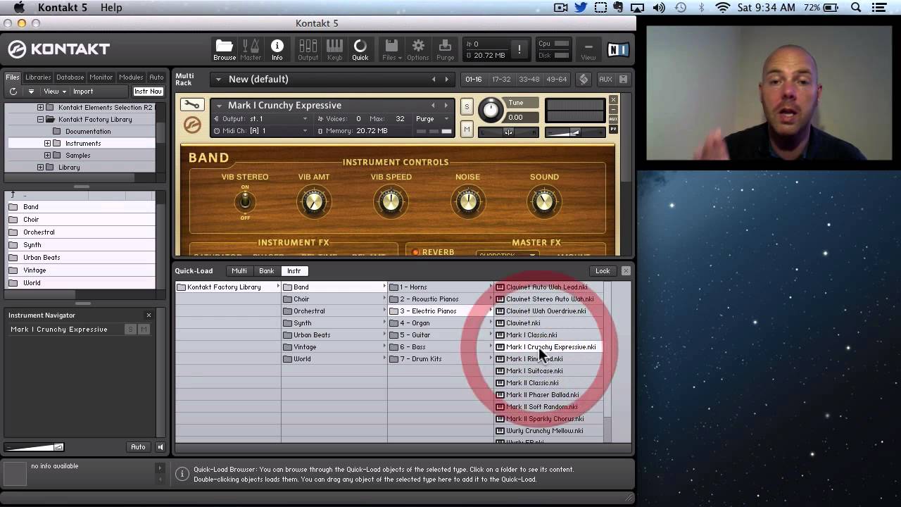 Kontakt 5 Tutorial Series Pt 1 - Quickload Menu - Adding and Customising