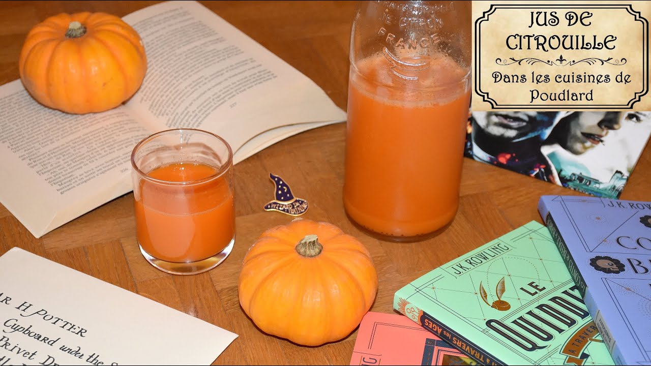 LE VÉRITABLE JUS DE CITROUILLE D'HARRY POTTER!!