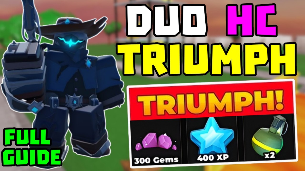 DUO Hardcore победа с Cowboy + полный гайд | TDS Tower Defense Simulator