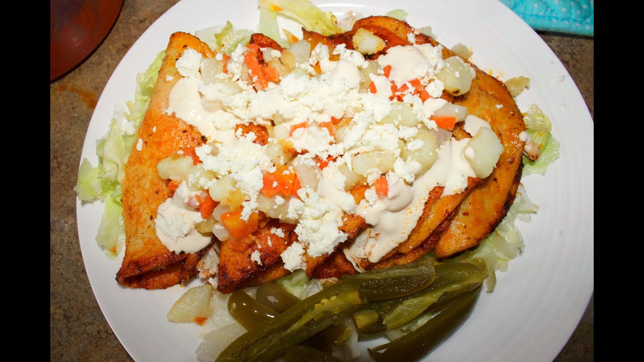 ENCHILADAS ESTILO QUERETARO
