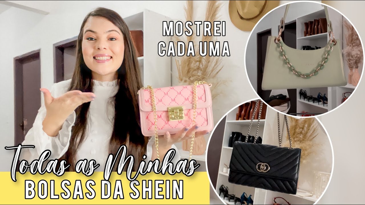 Minha coleção de BOLSAS SHEIN 😱 As mais LINDAS e de QUALIDADE / Valeu a pena?