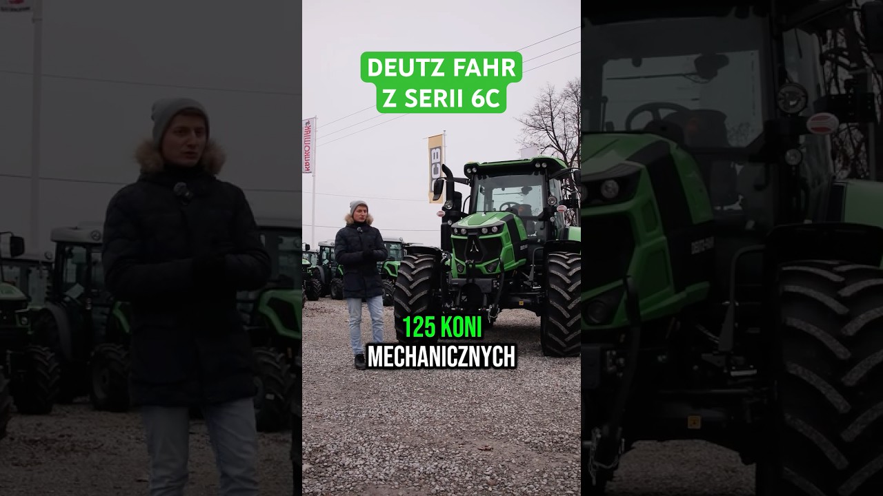 Modern DEUTZ-FAHR in a compact version 👀 6C SERIES #deutzfahr #agriculture #tractor #tractor