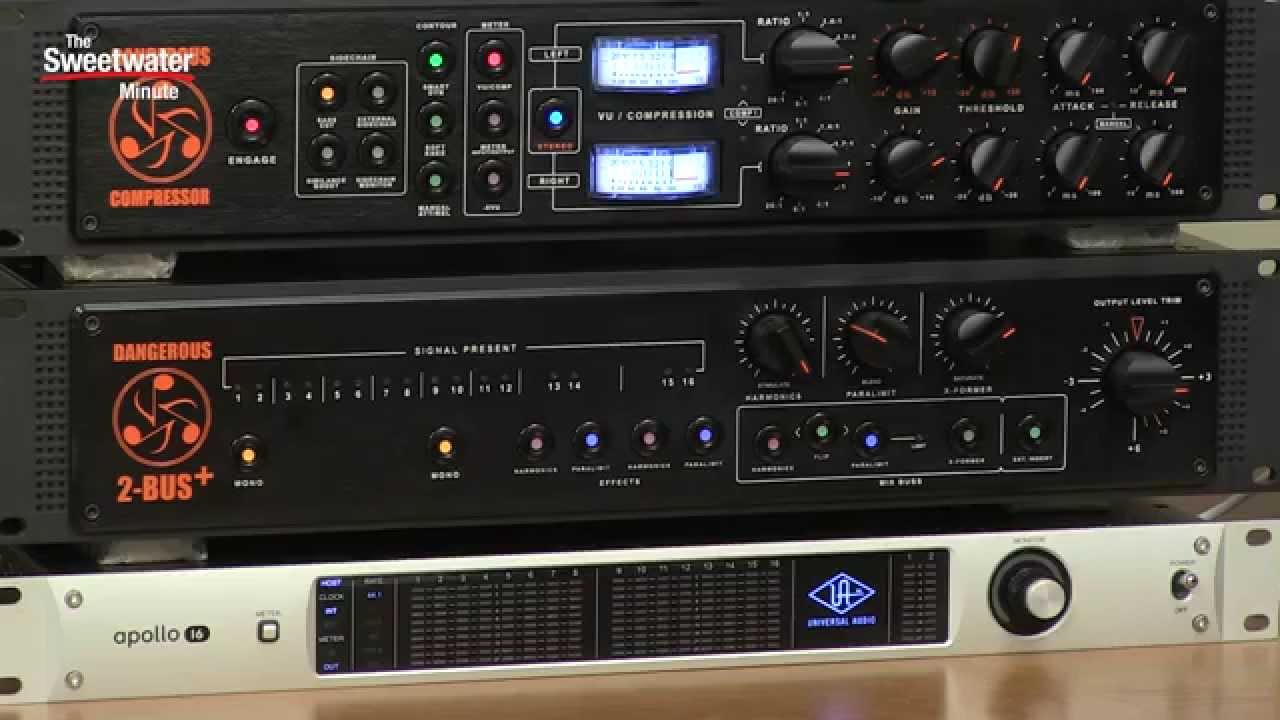 Dangerous Music 2-BUS+ Analog Summing Mixer Review by Sweetwater Sound
