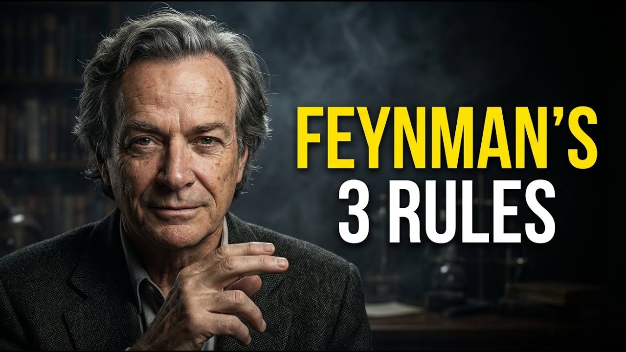 How Did Feynman Understand the Universe So Clearly  3 Core Rules