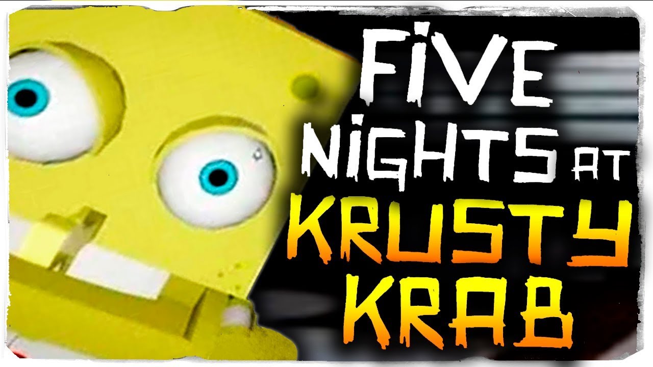 Её реально пройти !? 4 ночь, быстрые и страшные аниматроники ! ◉ Five Nights at the Krusty Krab