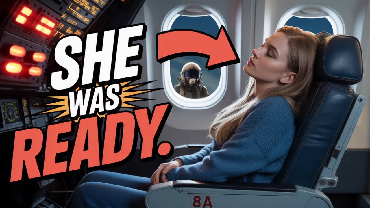 She Slept Through Turbulence — Until the Captain Asked This ☠️