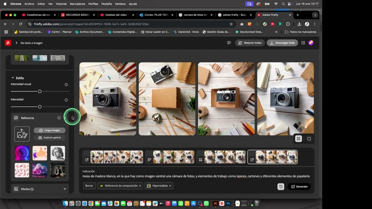 Fotomontaje utilizando Adobe Firefly, Photoshop e Illustrator - Creatividad en Blanco