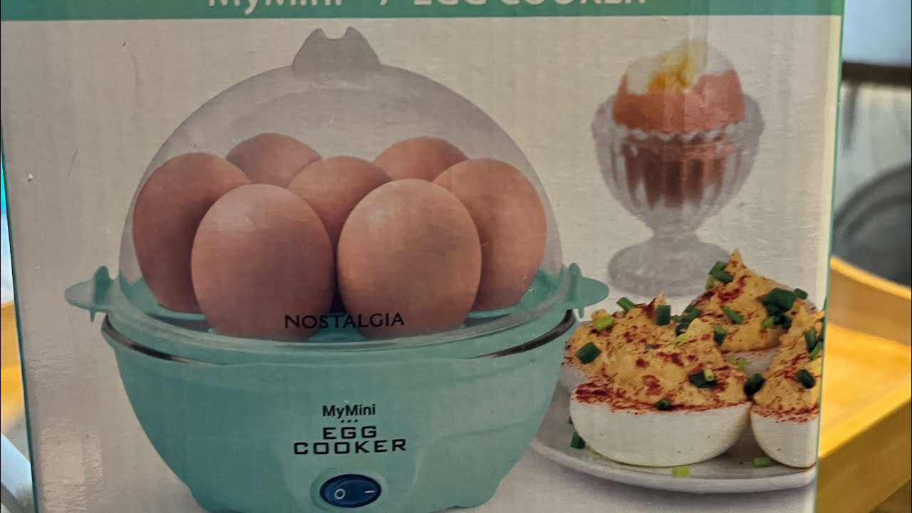 Reviewing Walmart Nostalgia egg cooker- Making an omelette