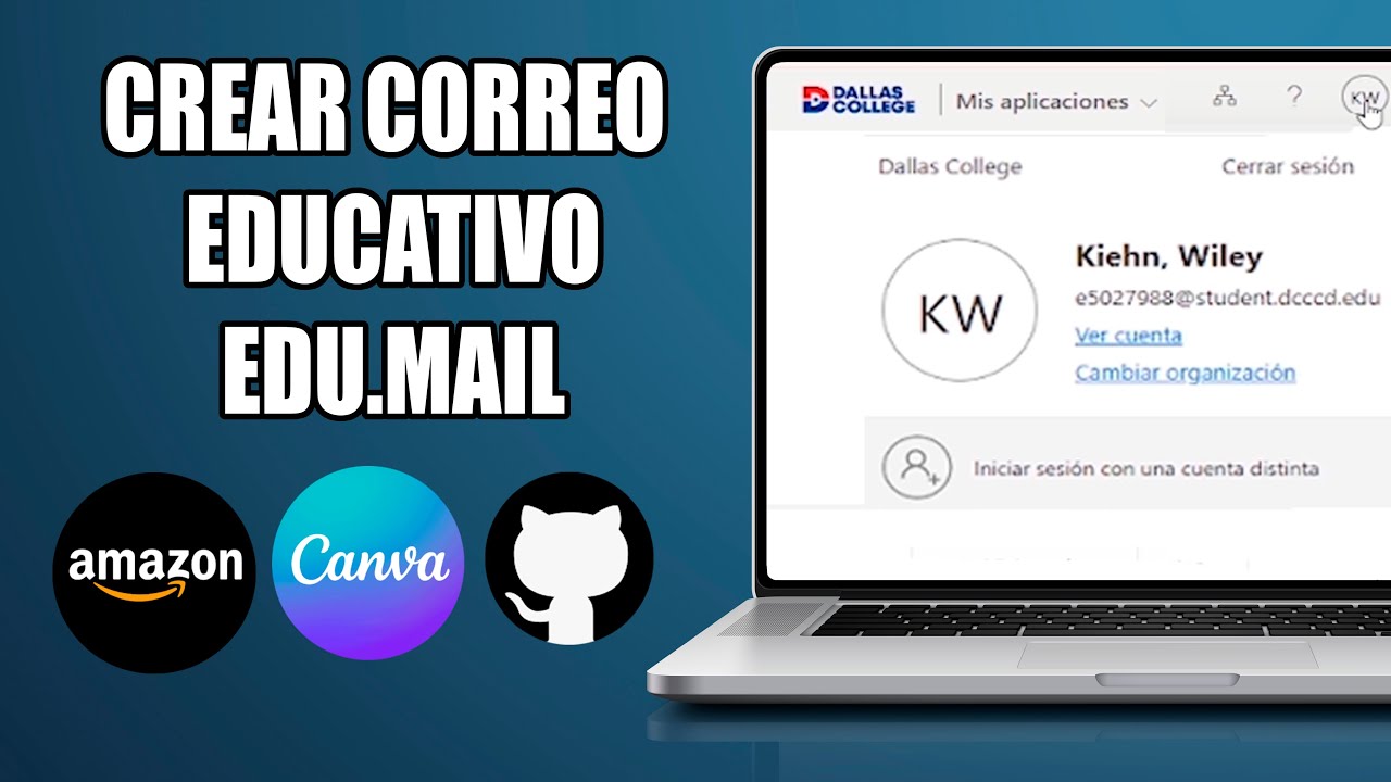 Como obtener correo educativo paso a paso [Dallas College] 2025
