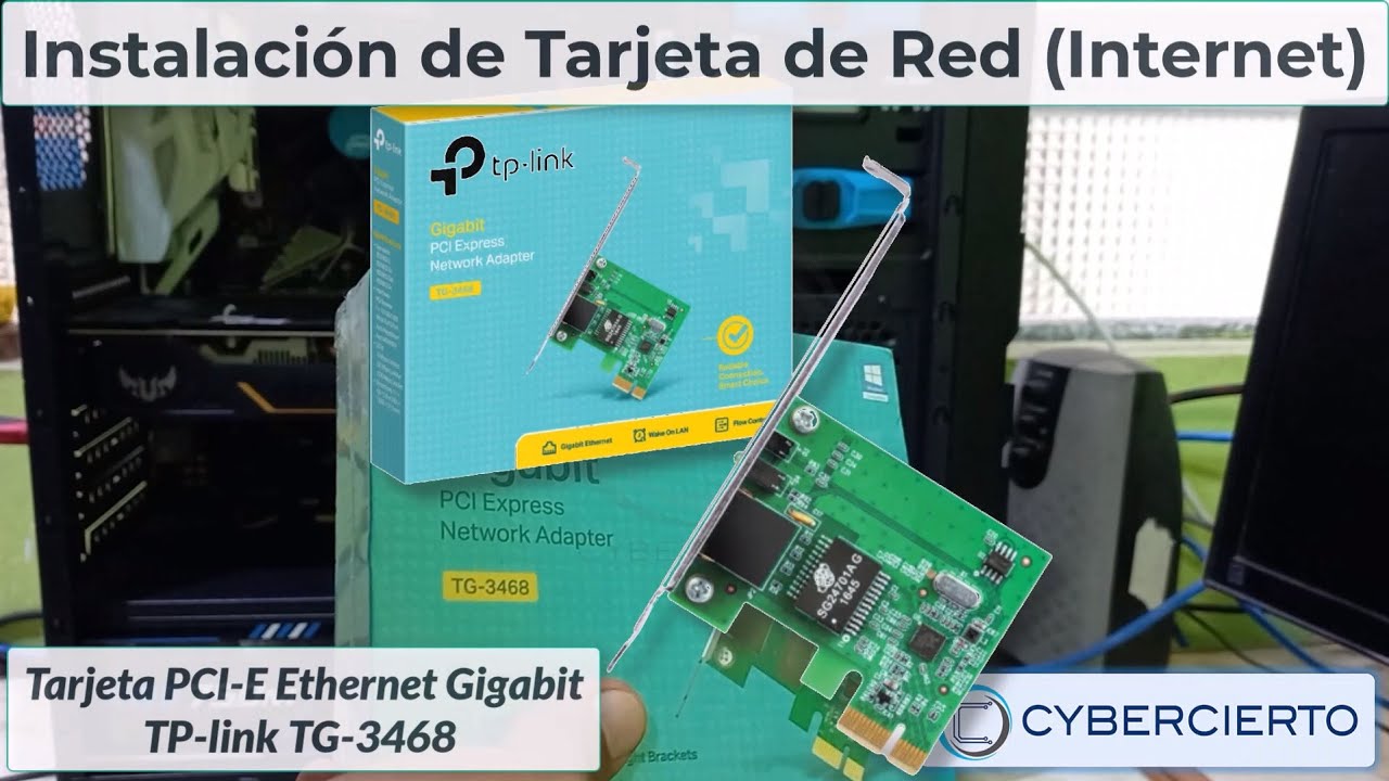 🛠️📶 Instalación de Tarjeta de Red para Internet ✅ ¡Fácil y Rápido!