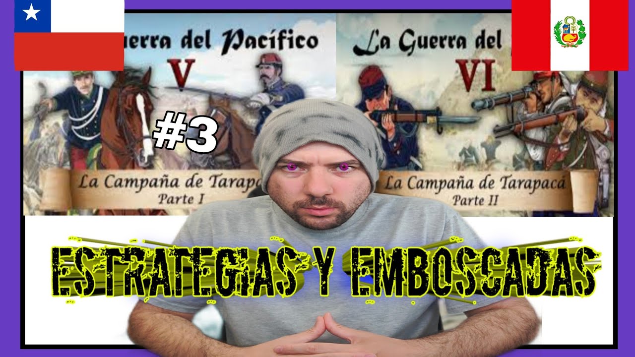 Español REACCIONA a La Guerra del Pacífico *LO MÁS ÉPICO QUE VISTO* #3 | Ep. 5 y 6