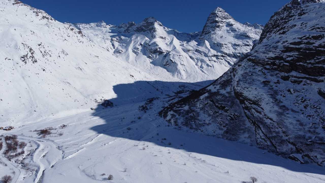 Hameau de l’Écot en hiver (2040m) - Vanoise - Les Randos de Delgado sortie 15