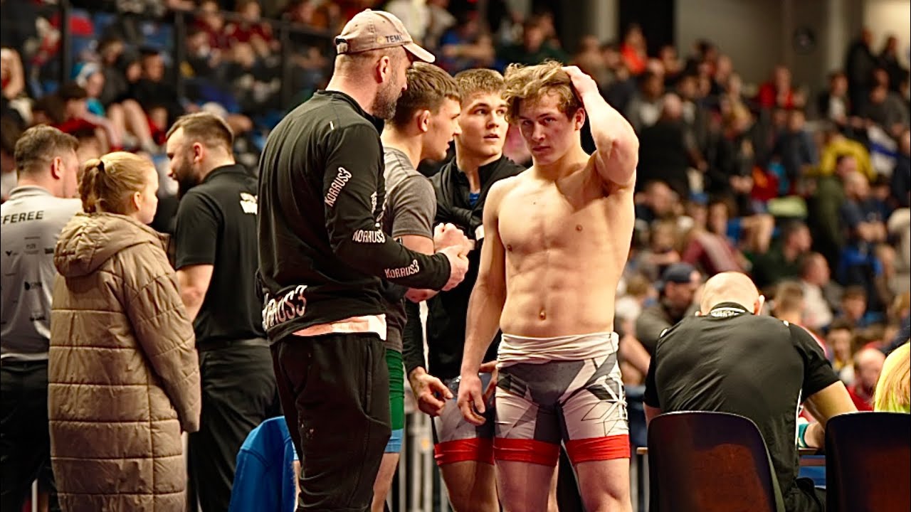 U20 R. Plaser (EST) vs K. Joutsenlahti (FIN) 79kg. Freestyle men wrestling.