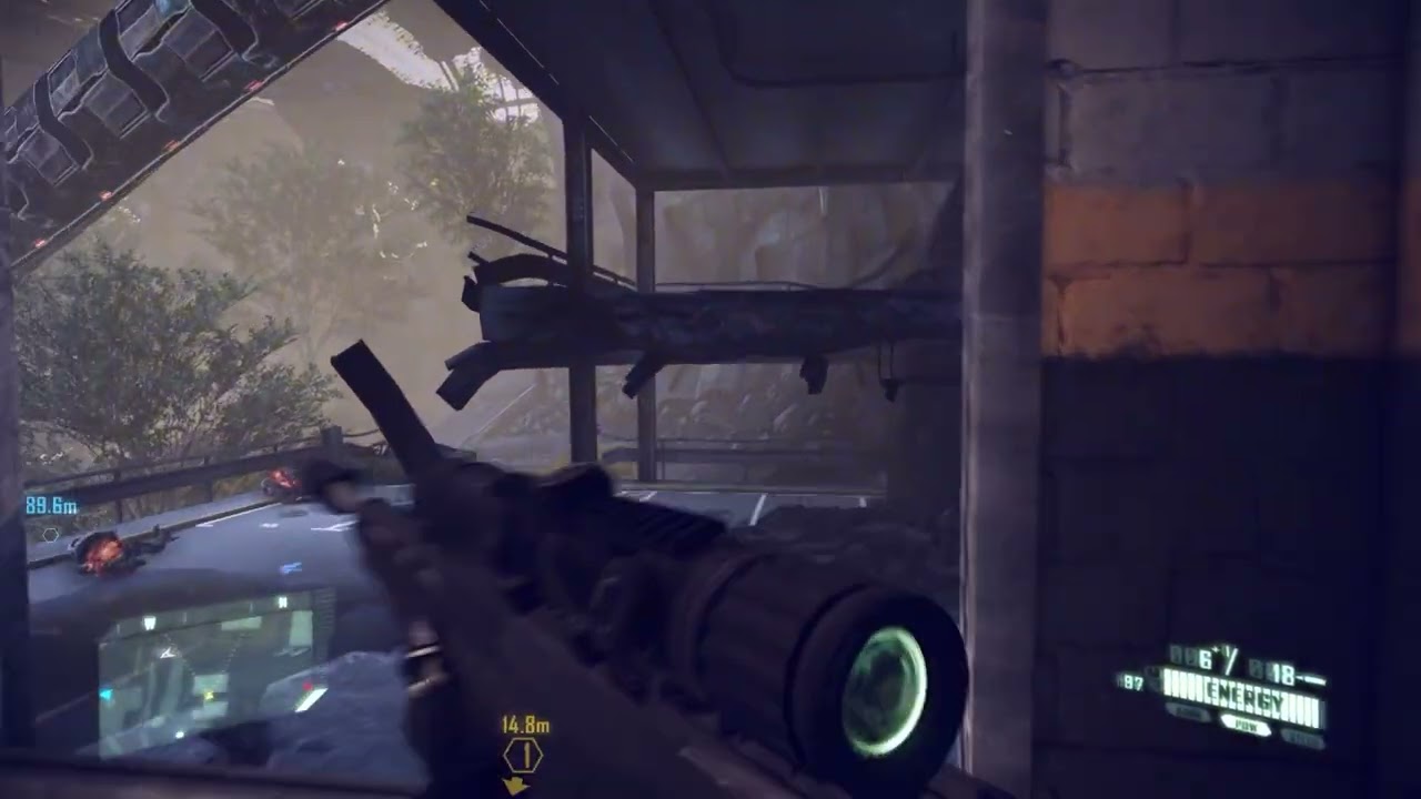 Throwing them through the floor | Crysis 2 #25