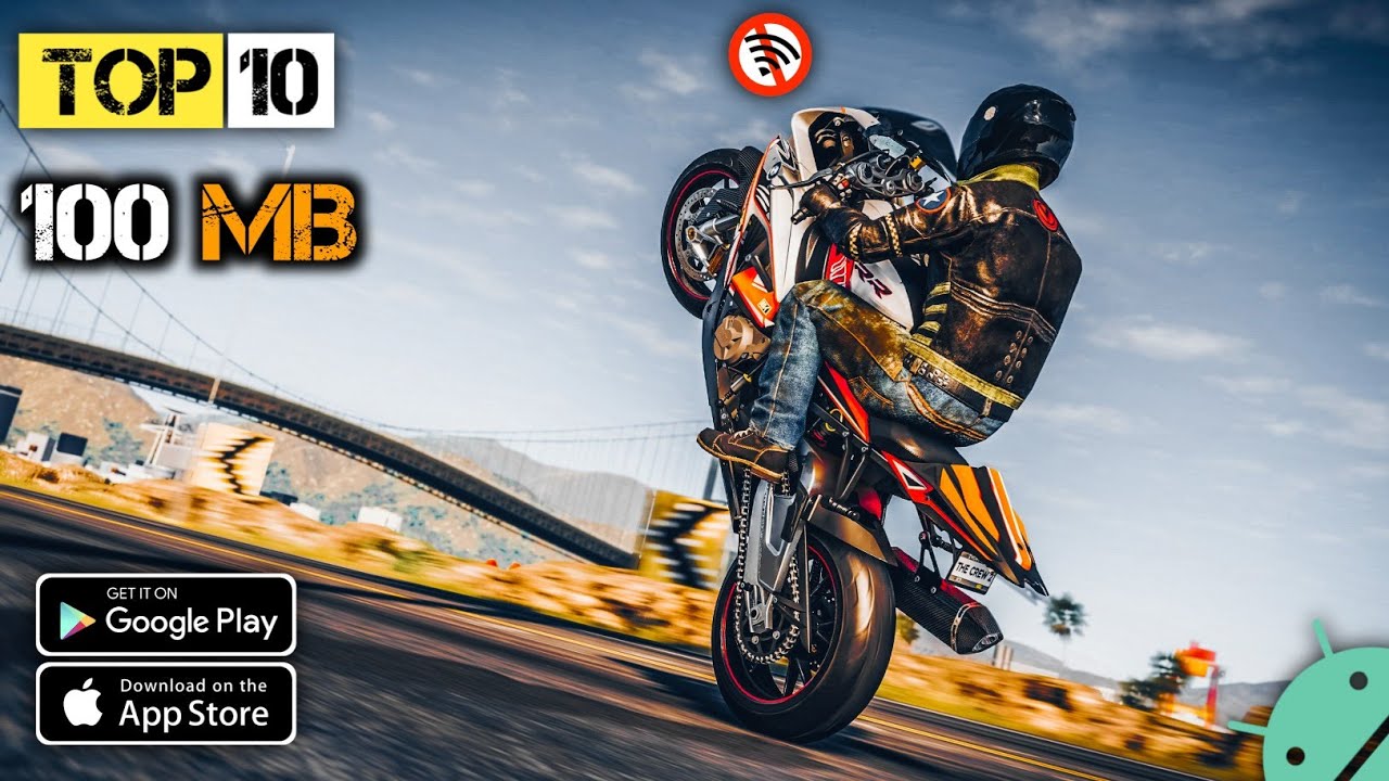 Top 10 Best bike racing android games for low end device offline (100 mb)