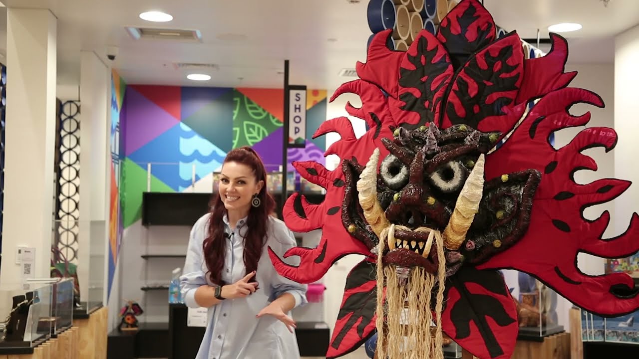 Visiting the Panama pavilion at Expo 2020 Dubai - Katie Overy for Studio Expo on Expo TV & Dubai One