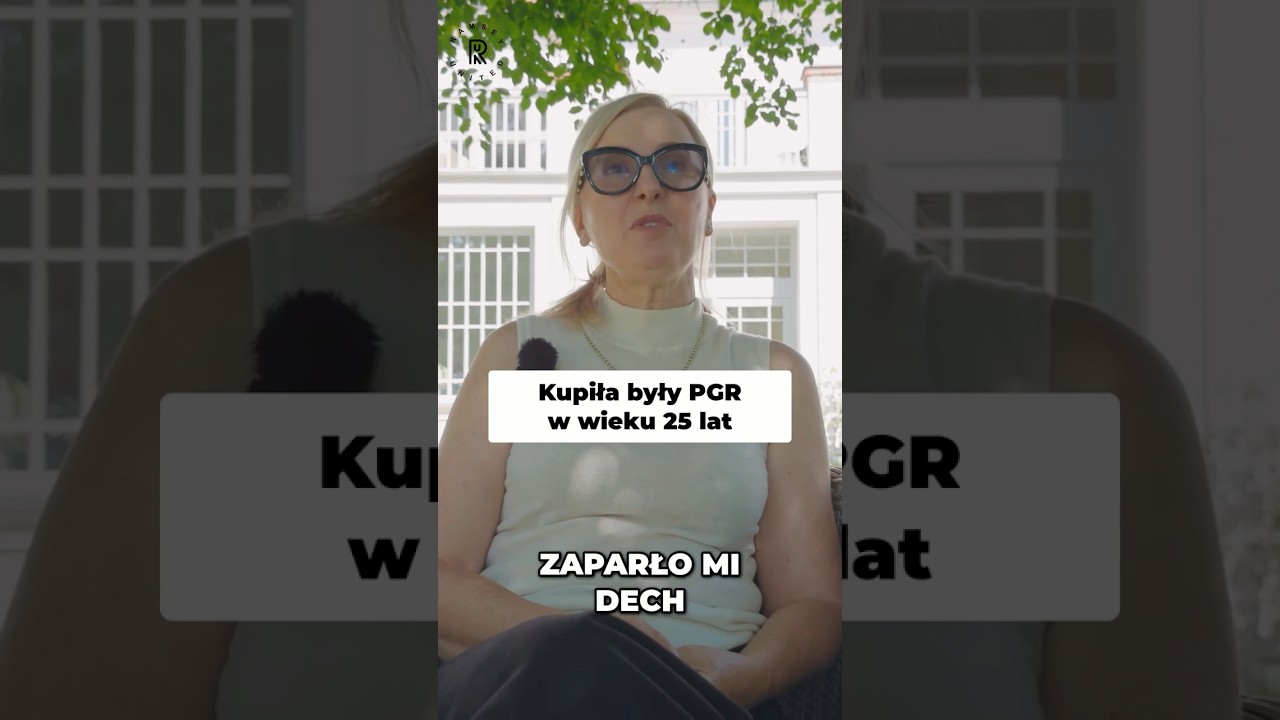 👩&zwj;🌾🇵🇱 Kupiła były PGR w wieku 25 lat. Nie wiedziała, że stoi tam pałac | Folwark Jackowo