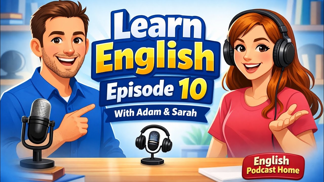 Learn English Episode 10 | Daily English Conversation for Beginners | English Podcast Home