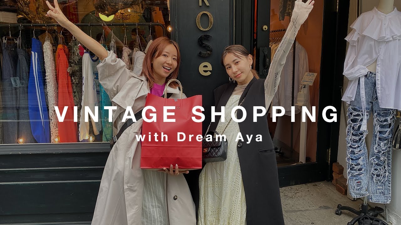 【視聴者プレゼントも？！】爆買い！Dream Ayaちゃんとヴィンテージ巡り！