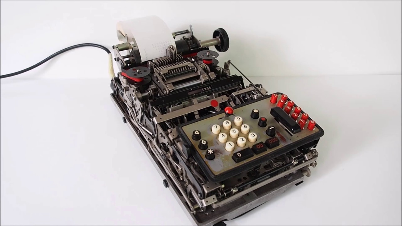 Olivetti Divisumma 14 demo automatic divide