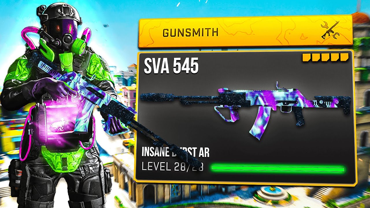 the 2 BURST SVA 545 META CLASS is AMAZING in WARZONE! (Fortunes Keep)