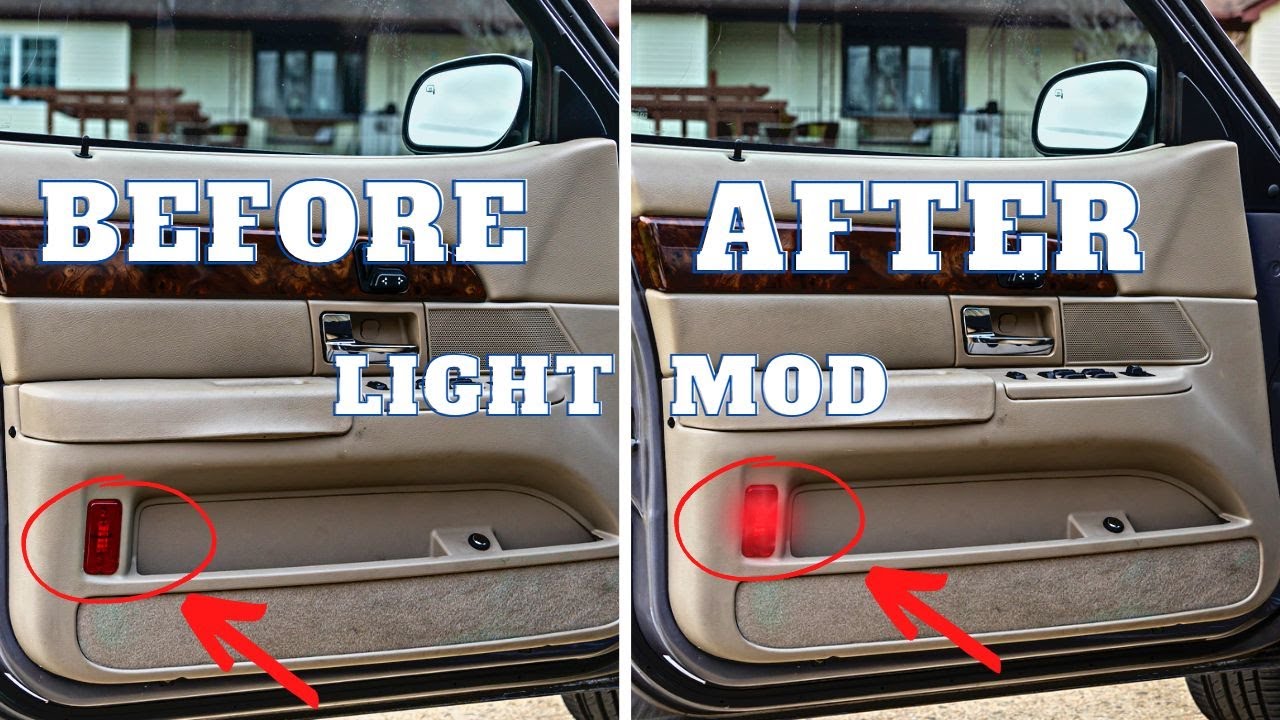 Mercury Grand Marquis | HOW TO INSTALL | LED Door Panel Courtesy  Lights Crown Victoria Panther