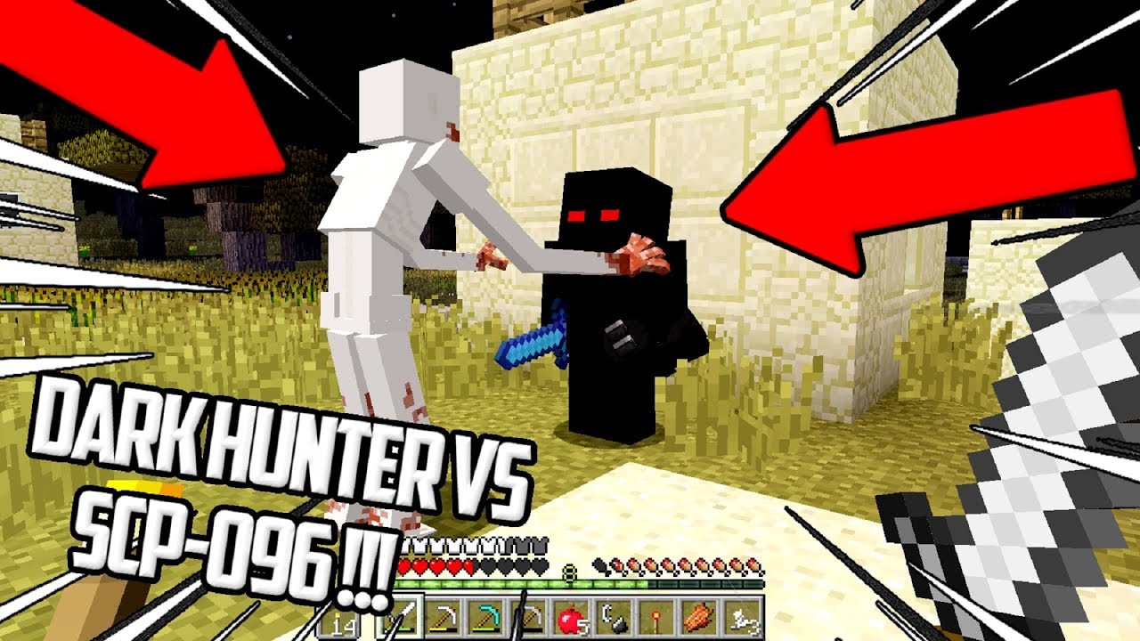 DARK HUNTER SI SCONTRA CON SCP-096 !!! *epico* - Minecraft ITA