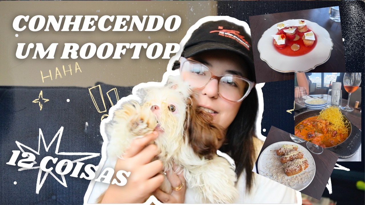 Nunca tinha ido a um Rooftop… até hoje 😳✨ | 3ª das 12 coisas que nunca fiz |