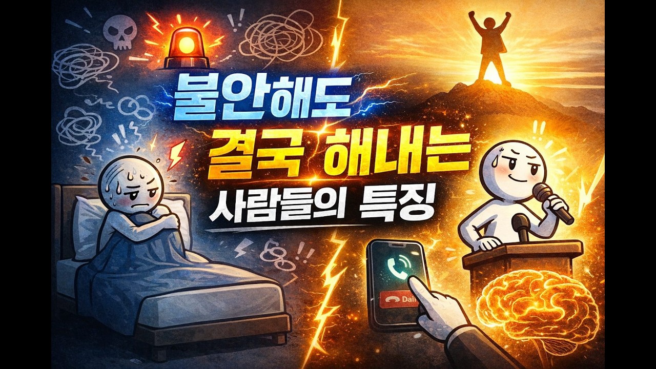 왜 어떤 사람은 불안한데도 끝내 해낼까?｜뇌과학이 밝힌 차이