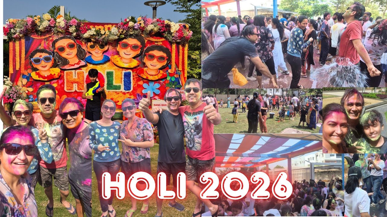 Holi 2026 Hyderabad #holi #hyderabad #festival 
