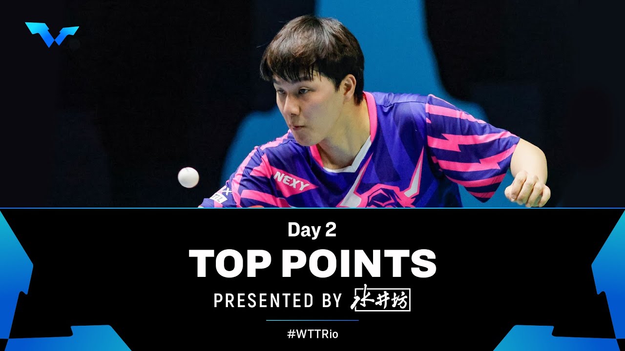Top Points of Day 2 presented by Shuijingfang | #WTTRio 2024