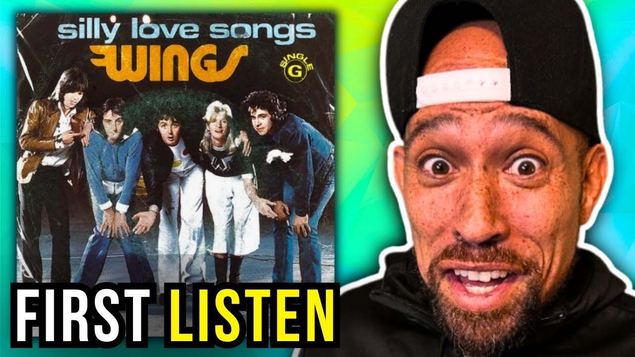 I've NEVER even HEARD of WINGS before - Silly Love Songs REACTION!