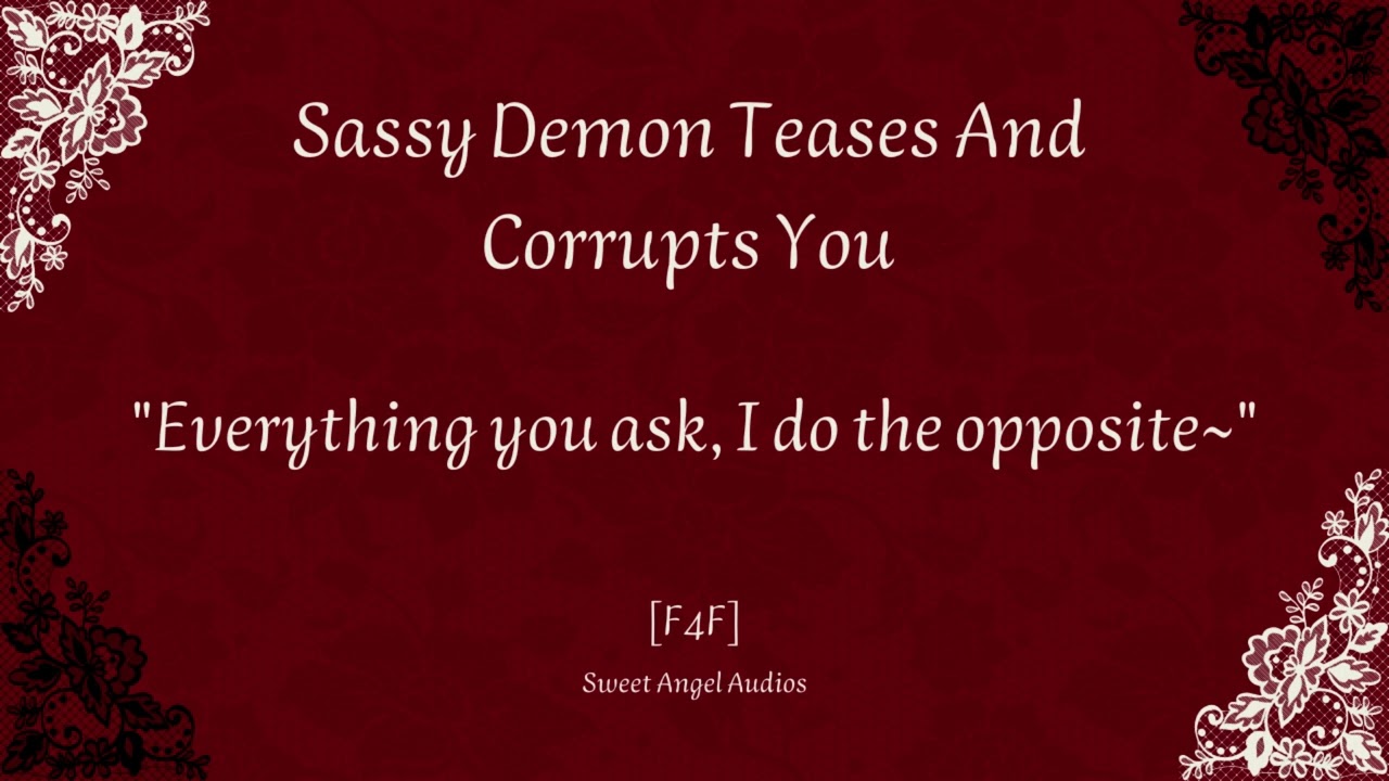 [F4F] Sassy Demon Teases And Corrupts You [Demon x Angel][Lesbian Audio Roleplay]