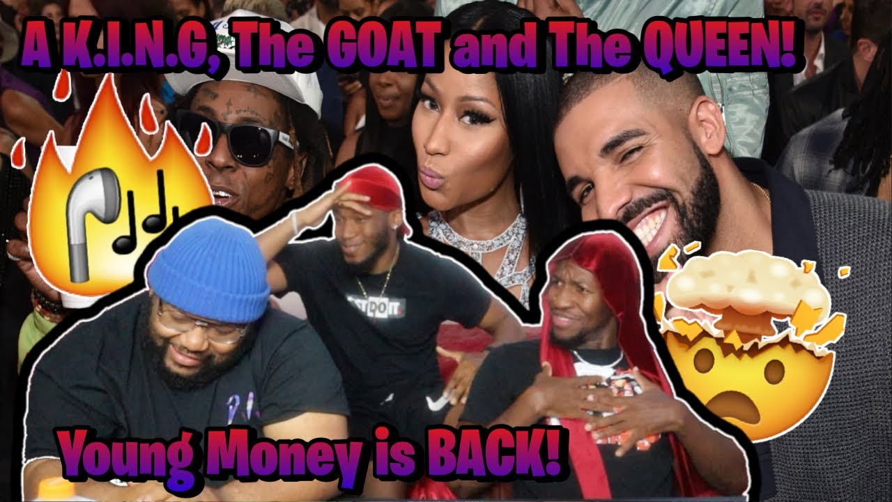 Nicki Minaj, Drake, Lil Wayne - Seeing Green (Audio) REACTION!!