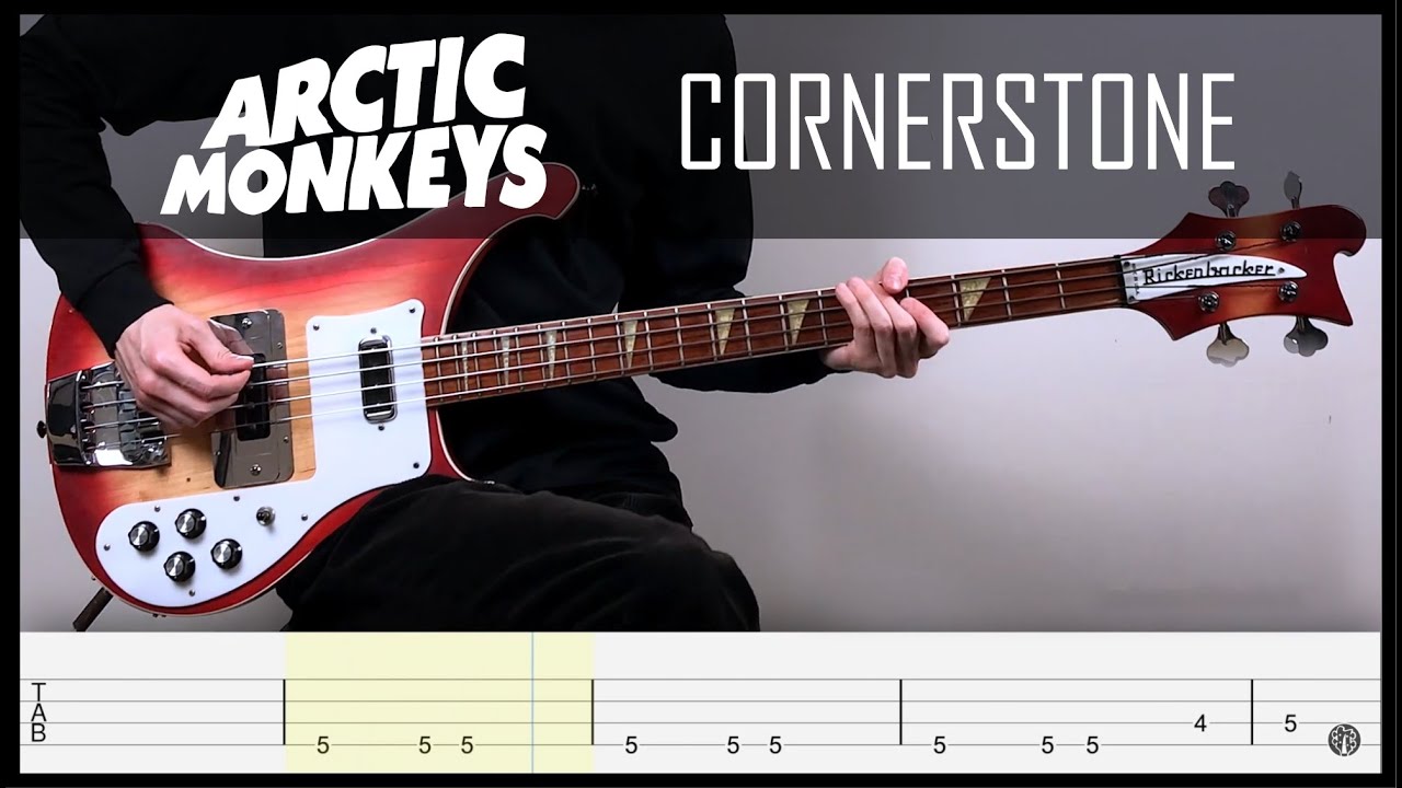 Arctic Monkeys - Cornerstone (Bass Cover + Play-Along Tabs)