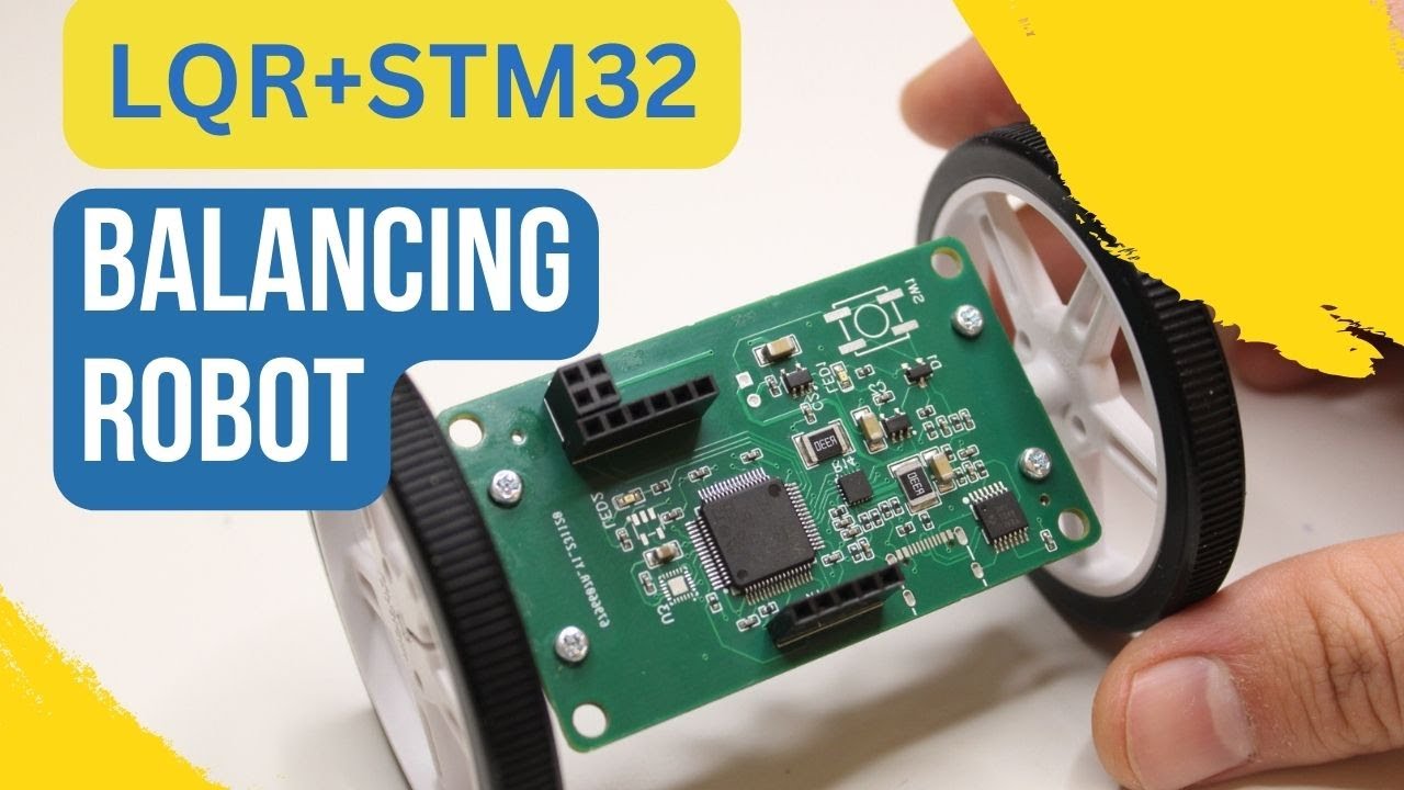Creating A Cool Balancing Robot Using Stm32 And LQR Control!